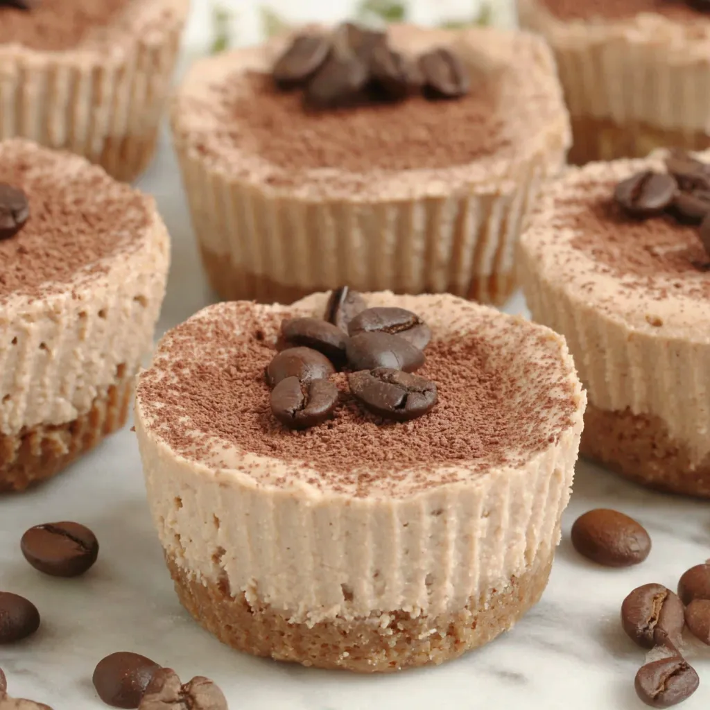 Cafe Mocha Sugar Free Mini Cheesecakes