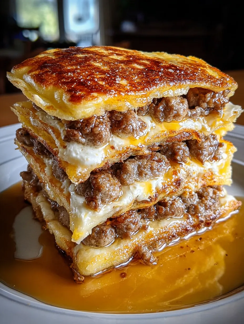 Pancake Sausage Breakfast Bake