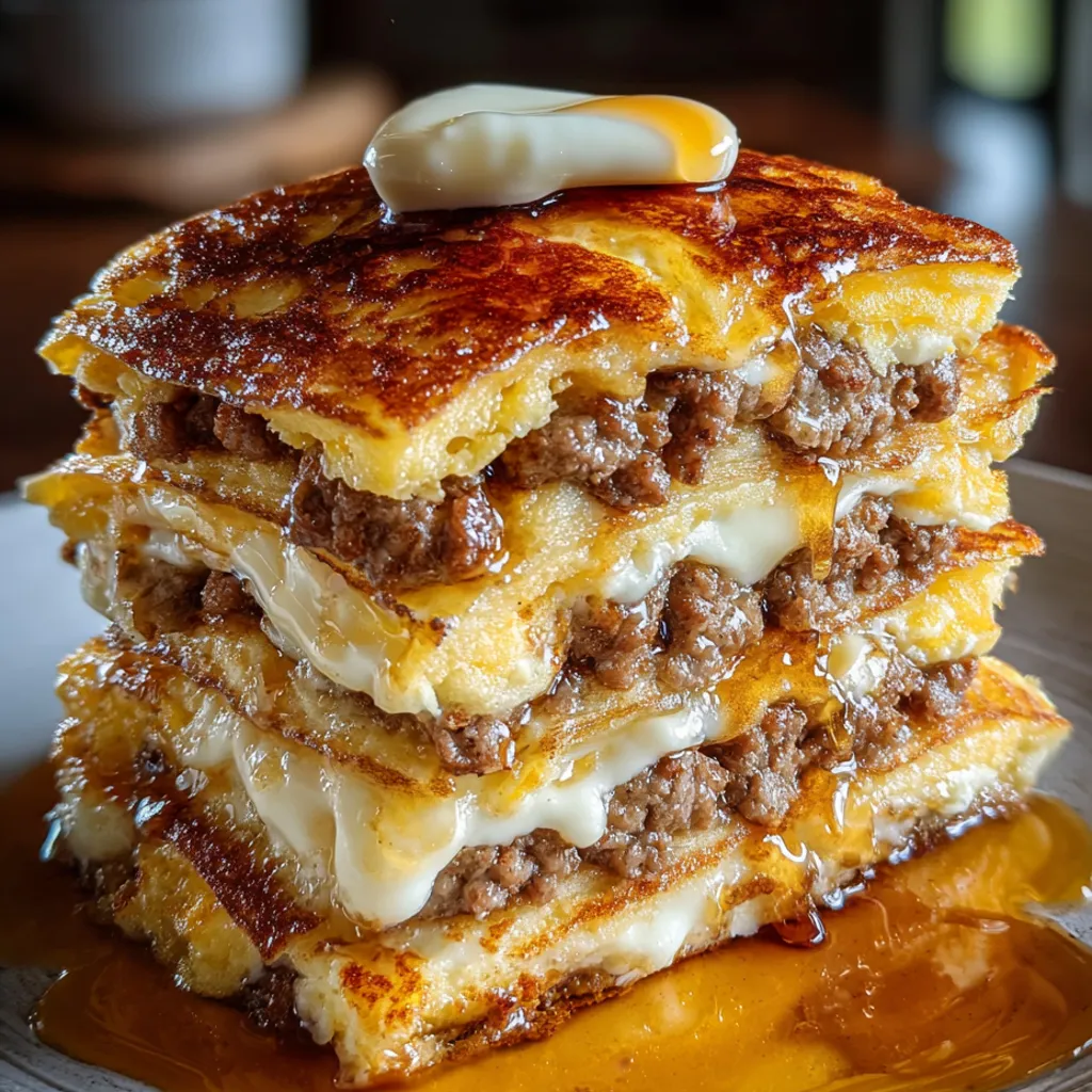 Pancake Sausage Breakfast Bake