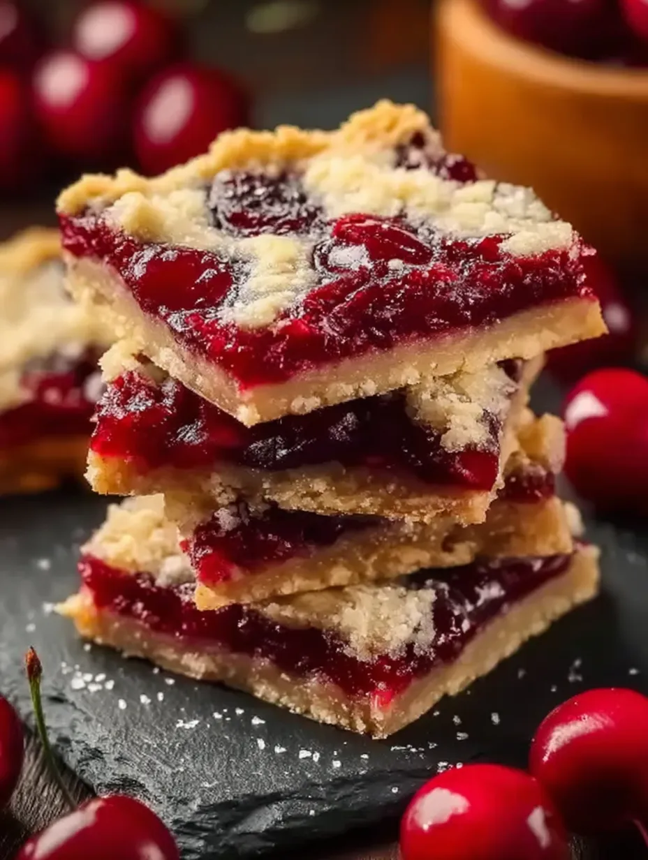 Easy Cherry Pie Bars