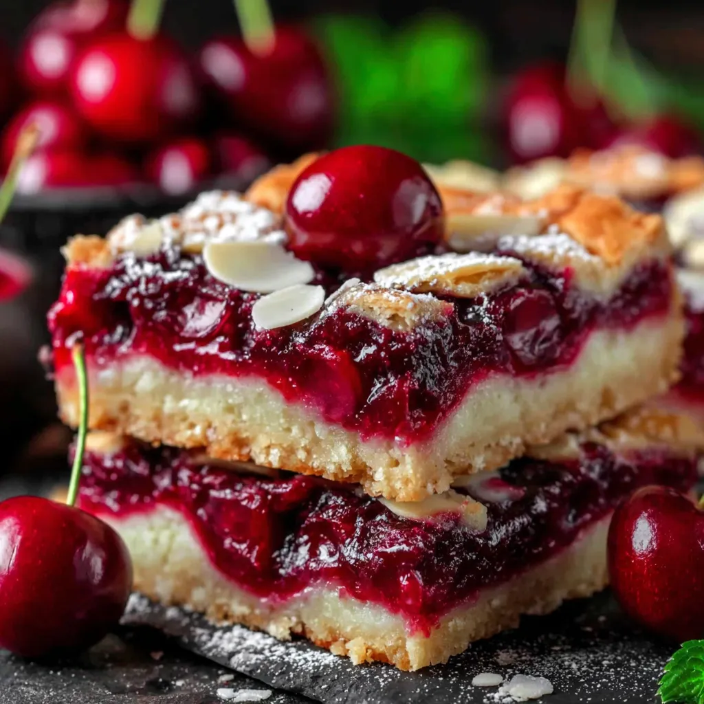 Easy Cherry Pie Bars