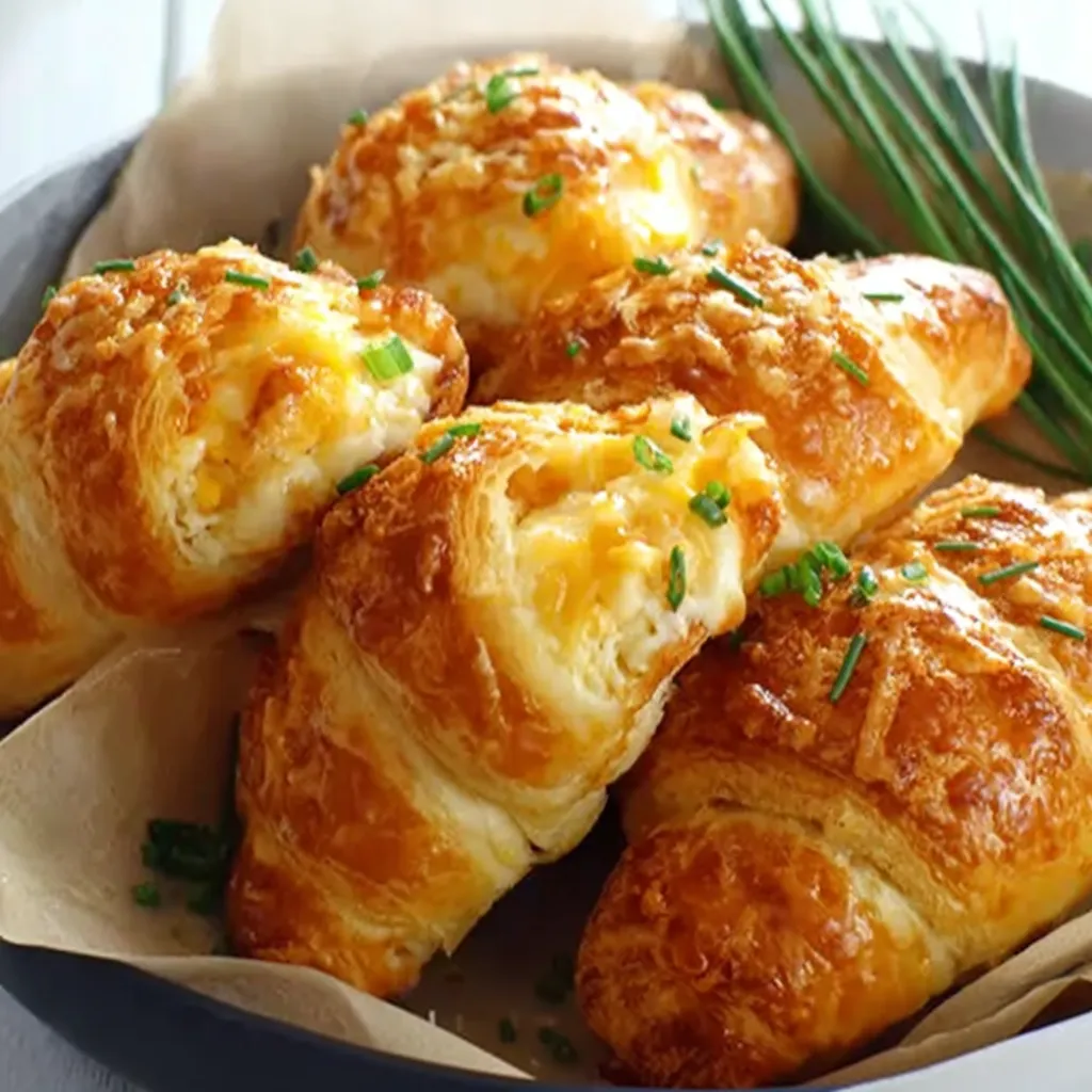 Chicken-Stuffed Crescent Rolls