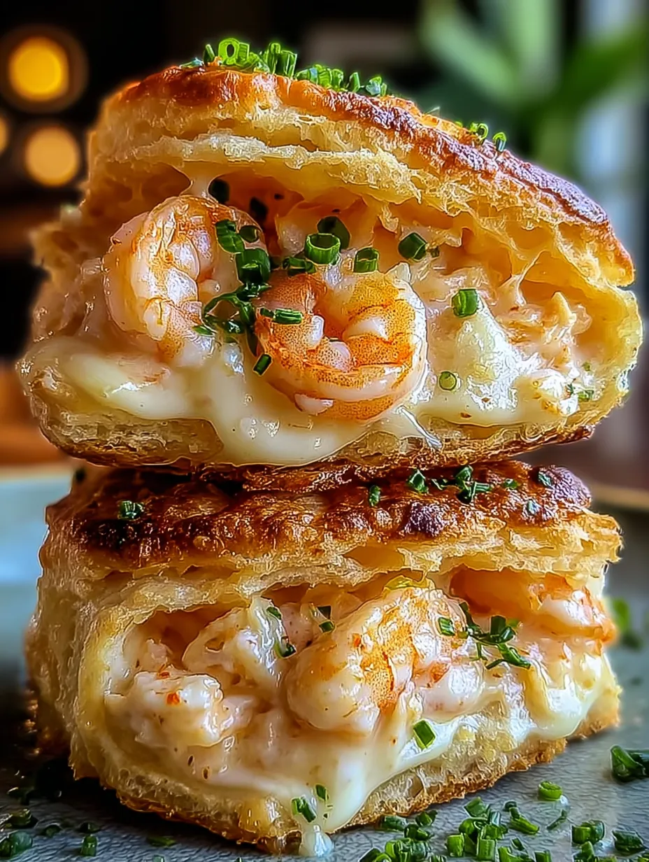 Irresistible Shrimp and Crab Nacho Biscuit Melts 5