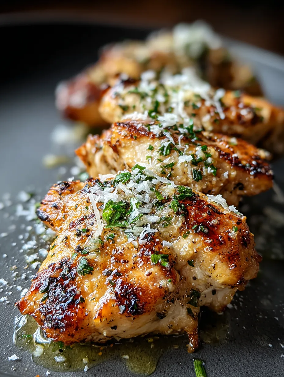Blackstone Garlic Parmesan Chicken