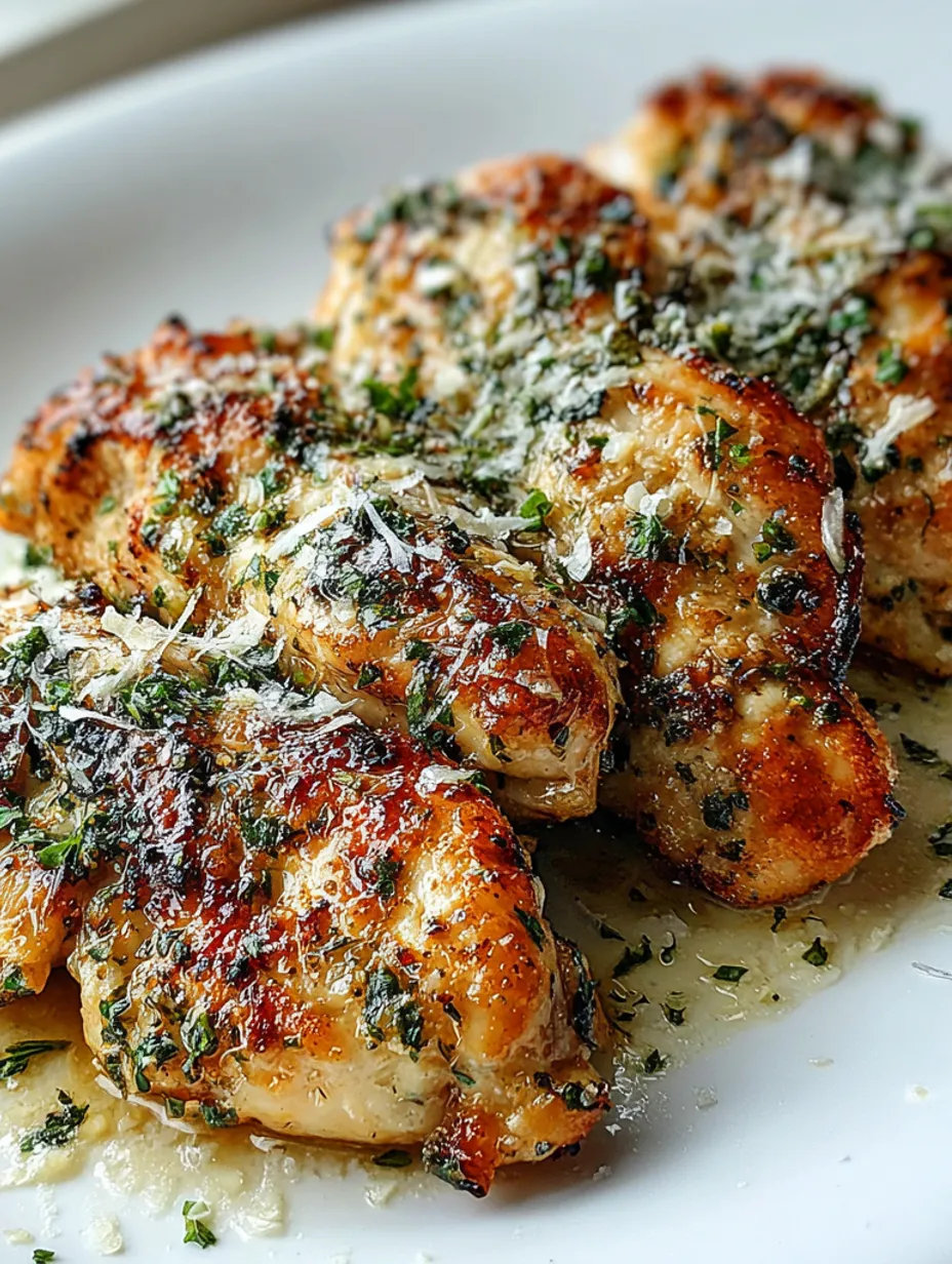 Blackstone Garlic Parmesan Chicken