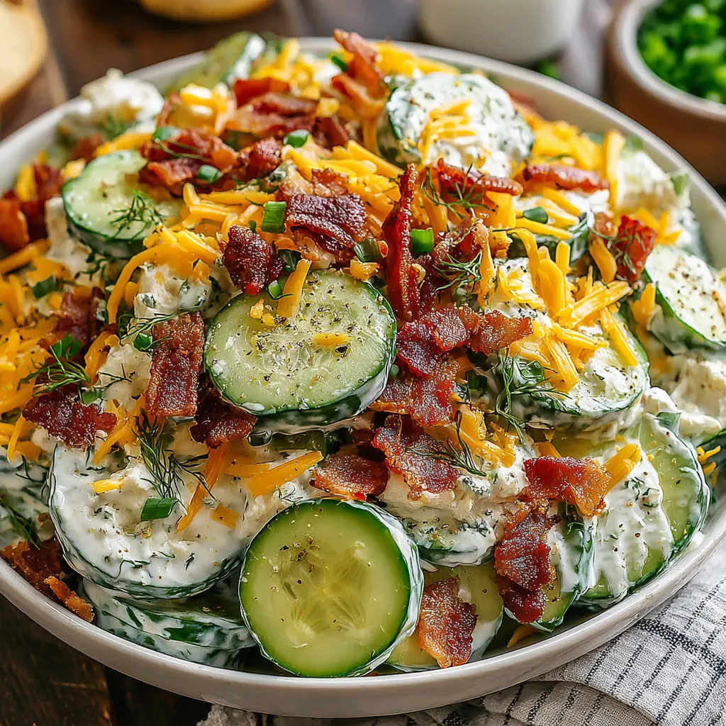 Cucumber Ranch Crack Salad